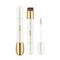 thumbnail image 2 of Concealer Stick, Double-Ended Makeup Brush, High-Definition Velvet Sponge Concealer for Dark Circles and Blemishes, Seamless Three-Dimensional Coverage, Detachable Washable Brush, 2 of 8