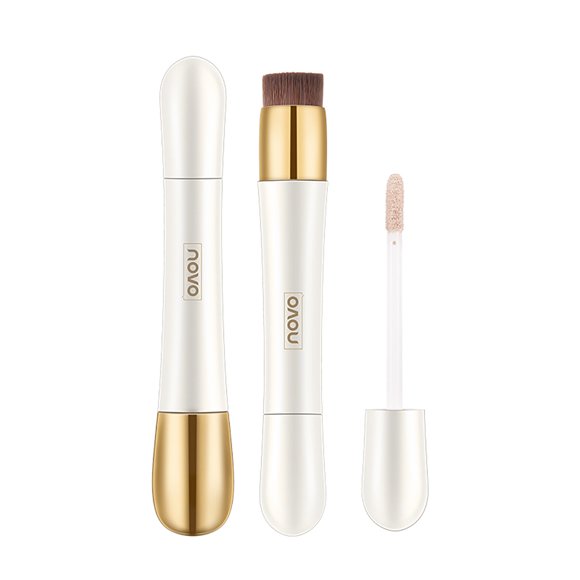 EARKITY Aubaines Bâton de Contour à Double Extrémité, Illuminateur d'Apprêt pour le Visage pour Débutants, Trousse d'Illuminateur et de Contour, Correcteur Crème Maquillage Bâton Flouteur, Correcteur d'Apprêt pour le Visage