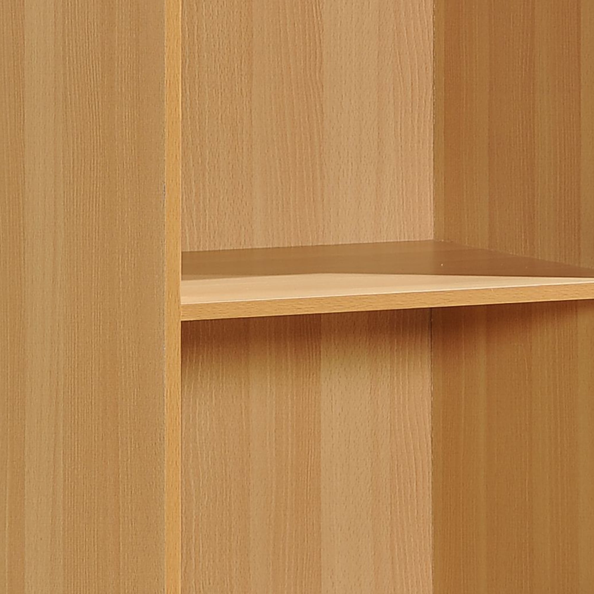 Hodedah 5-Shelf Bookcase in Beech