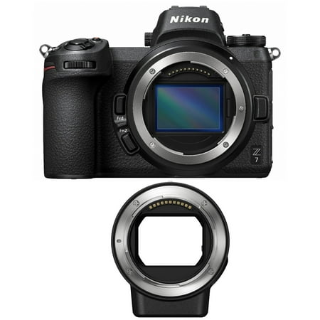 Nikon Z7 Mirrorless Digital Camera with FTZ Mount Adapter Bundle