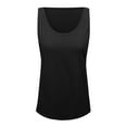 thumbnail image 3 of adviicd Womens Summer Tank Tops Women's Spaghetti Strap Tank Tops V Neck Sleeveless Summer Loose Fit Shirts Black,M, 3 of 5