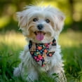thumbnail image 2 of Dog Bandana 1 Pack,Yorkie Dog and Flower Florals Bandanas for Dogs,Cat Bandana,Small/ Large Dog Bandana 2 Size,Dog Bandanas, 2 of 6