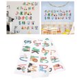 thumbnail image 1 of Wall Sticker, Removable English Letters Wallpaper Environmental  Safe And Non-  For Room Decoration, 1 of 8