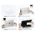 thumbnail image 5 of MOSISO MacBook Air 13 inch Case Compatible with 2022 2021 2020 2019 2018 Release A2337 M1 A2179 A1932, Sparkly Glitter Plastic Hard Case&Keyboard Cover&Screen Film&Webcam Cover&Type C, 5 of 7