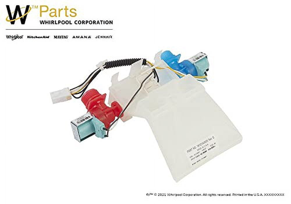 Whirlpool WPW10144820 Washer Water Inlet Valve Assembly