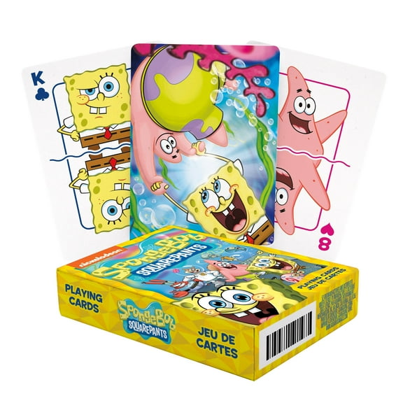 Aquarius Spongebob Cast Playing Cards