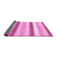 thumbnail image 2 of Ahgly Company Indoor Square Abstract Pink Contemporary Area Rugs, 5' Square, 2 of 4