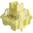 thumbnail image 1 of V3 Cream Yellow Pro Keyboard Switch with Dustproof Stem for Mechanical Gaming Keyboard, 5-Pin 50gf Linear Switches, 1 of 5