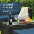 thumbnail image 2 of Royalcraft 9 Pieces Patio Furniture Set, All Weather PE Wicker Rattan Outdoor Sectional Sofa with Storage Box and Cushion, Outdoor Furniture for Lawn Backyard Poolside Porch, 2 of 9