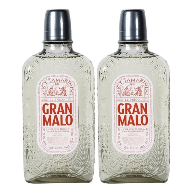 Pack de 2 Licor de Tequila Gran Malo Tamarindo 750 ml Tamarindo