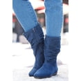thumbnail image 6 of Comfortview Aneela Wide Calf Slouch Boot Mid Calf Women's Winter Shoes (Wide Widths Available), 6 of 6