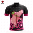 thumbnail image 3 of Maillot de ciclismo reflectante para hombre, manga corta, maillot MTB, equipo profesional de descenso, ropa de ciclismo de montaña, verano, 10 nuevos estilos, 3 of 5