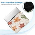 thumbnail image 2 of FORMRS 15-15.6 inch Laptop Sleeve Case Soft Carrying Quilted Computer Bag Cover, Brown Autumn Leaves, 2 of 7