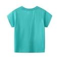 thumbnail image 3 of Uuszgmr Kid T Shirts For Boys Girls Easter Dinosaur Pattern Summer Short Sleeve Round Neckd T Shirt Children'S Middle And Small 'S Short Top Mint Green,Size:5-6 Years, 3 of 9