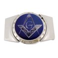 thumbnail image 2 of Mason Mason Flag Removable Lighter Compass Logo Belt Buckle New Style Multicolored Finished, 2 of 3