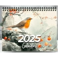 Large Yearly Wall Calendar 2025, Full Year Calendar One Page, Jan 2025