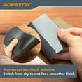 POWERTEC 36PK Wet Dry Sandpaper Assortment 9" x 3.6" Sheets 180