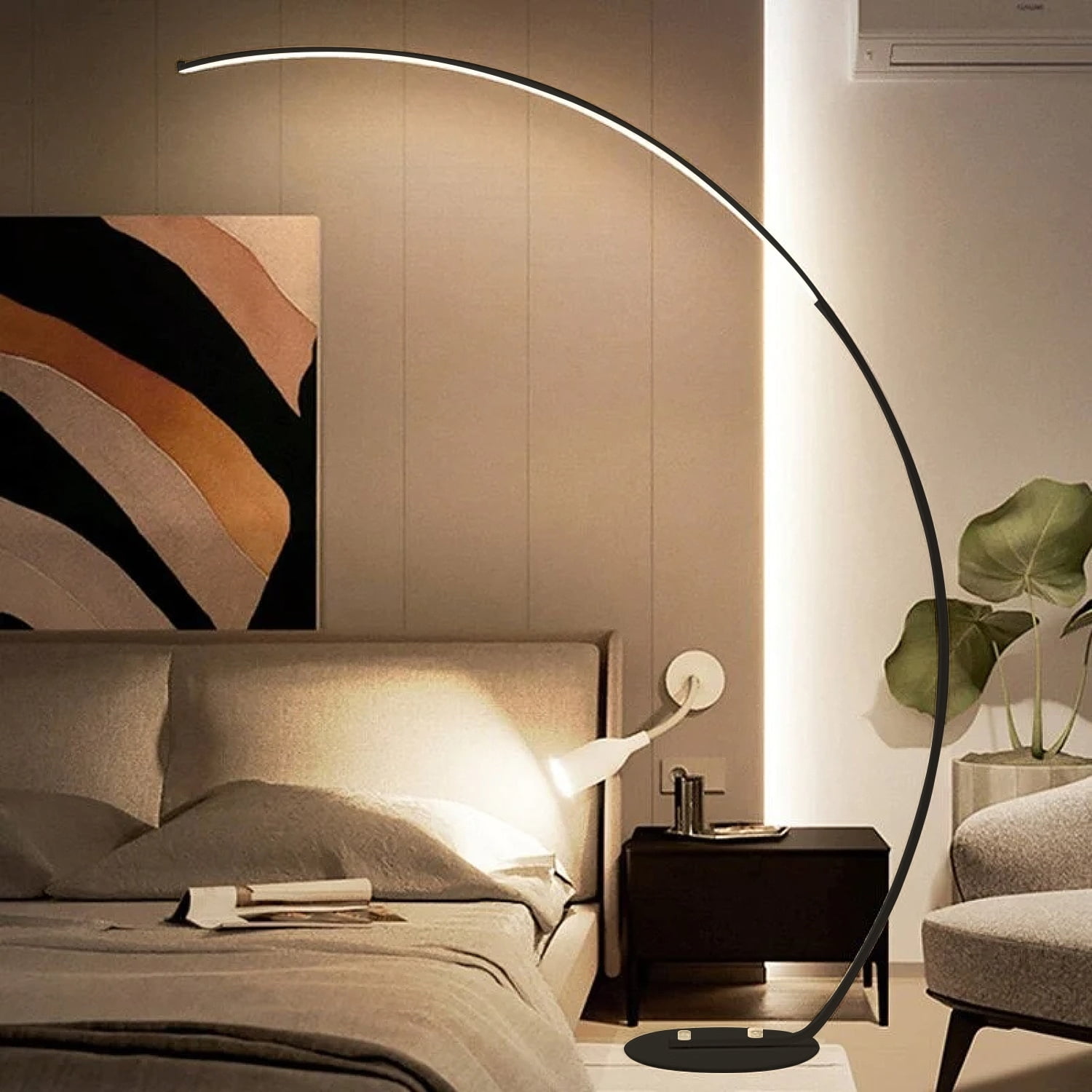 LED Arc Floor Lamp 69" LED Arched Floor Lamp