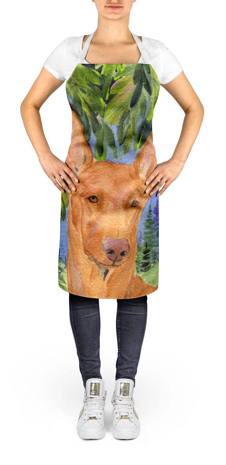 Carolines Treasures SS8268APRON Pharoh Hound Apron Large multicolor