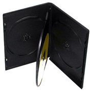 UPC 005873515545 product image for CheckOutStore 50 STANDARD Black Quad 4 Disc DVD Cases | upcitemdb.com