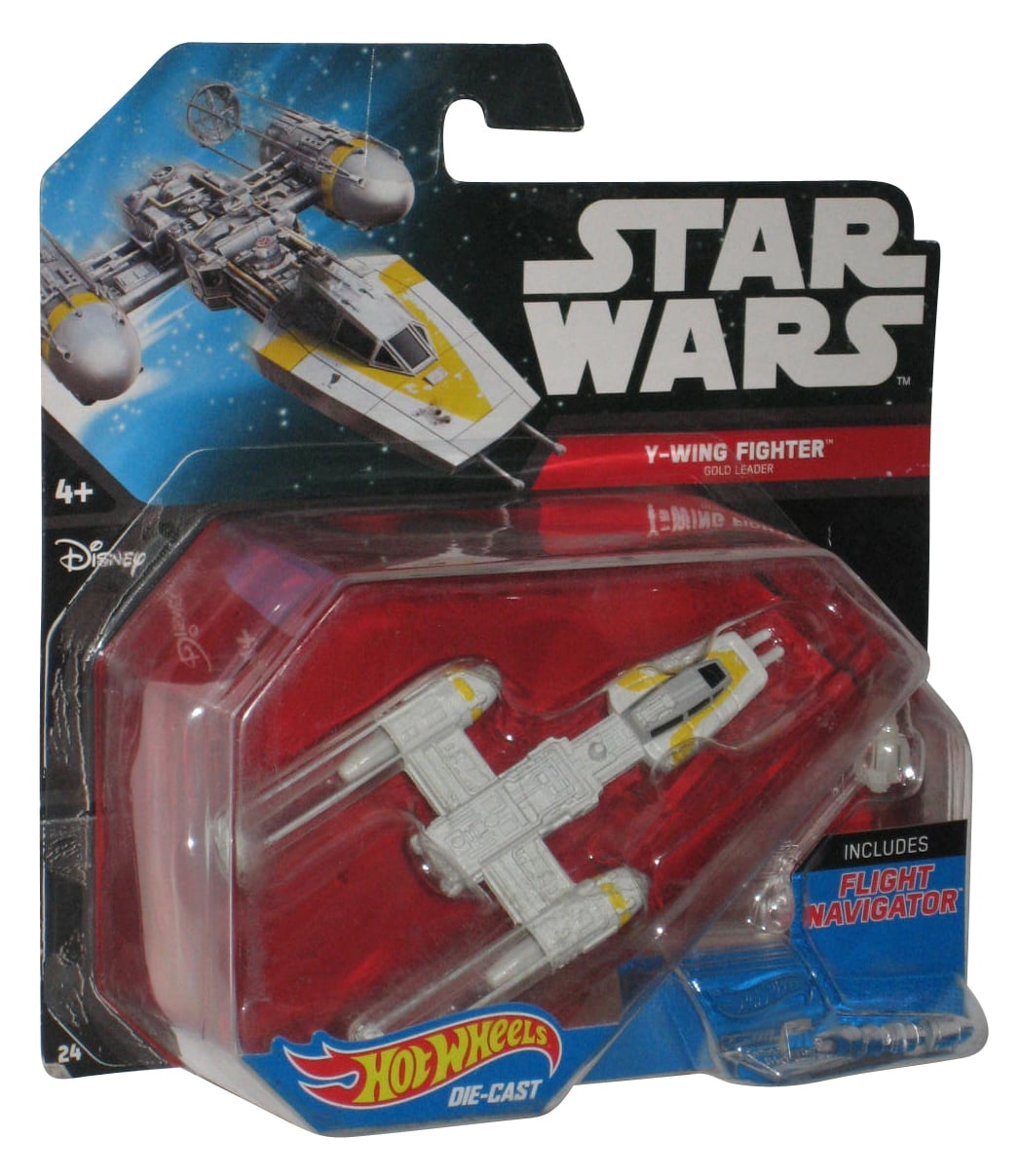 Star Wars Force YWing Fighter Gold Leader Starships Toy Vehicle