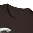 thumbnail image 3 of Astronaut Picking At The Moon Novelty Graphic Apparel & More Unisex T-Shirt, 3 of 4