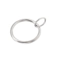 thumbnail image 5 of Uxcell Metal 32mm Inner Dia Silver Tone Curtain Rings 14 Pack, 5 of 5