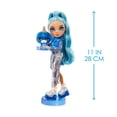 thumbnail image 3 of Muñeca moderna Rainbow High Skyler azul con limo y mascota de 28 cm, 3 of 7