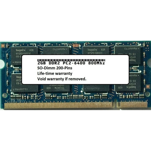 Xtremeram 2GB DDR2 PC6400 PC2-6400 SODIMM 800 MHz 200-Pin LAPTOP MEMORY 1STICK**