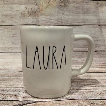 Rae Dunn LAURA Tasse avec Nom