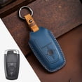 thumbnail image 1 of Car Key Fob Cover Case Protector For Ford Focus Mondeo Edge Car Key Case Fob Cover Leather Crazy Horse, 1 of 24