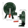 thumbnail image 2 of SOPOTUTU Camping Bbq Fan Green Manual Hand Crank Fire Blower Practical Outdoor Accessory, 2 of 8