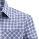 thumbnail image 5 of Blusa y camisa de manga larga con cuello vuelto para hombre, blusa informal a la moda con botones, cómoda y de manga larga con cuello vuelto, blusa de poliéster para hombre., 5 of 5