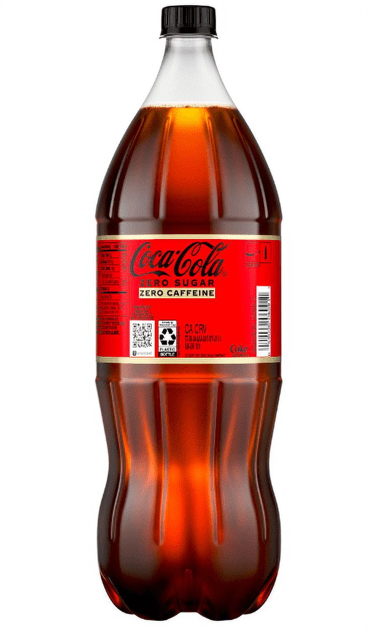 Coca-Cola® Zero Sugar Caffeine Free Soda Bottle, 2 liter - Kroger