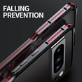 thumbnail image 6 of Metal Bumper Case for Google Pixel 8, Aluminum Alloy Metal Frame Bumper Slim Cool No Back Design Not Affect Signal Fast Heat Dissipation For Google Pixel 8,Red, 6 of 10