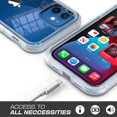 thumbnail image 5 of Compatible with iPhone 12 Case/iPhone 12 Pro Case 6.1 inch with Built-in Screen Protector Full-Body Rugged Slim Fit Shockproof Hard Plastic & Soft TPU Resistant Cover (Clear), 5 of 7