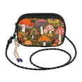 thumbnail image 2 of FORMRS Mini Crossbody Bag for Women Adjustable Shoulder Rope Travel Casual Phone Purse, Vibrant Mushroom, 2 of 7