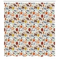 thumbnail image 3 of Ambesonne Forest Shower Curtain, Woodland Animals, 69"Wx84"L, Multicolor, 3 of 3