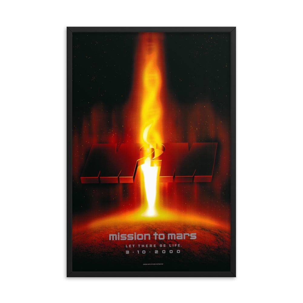 Mission to Mars 2000 REPRINT movie poster