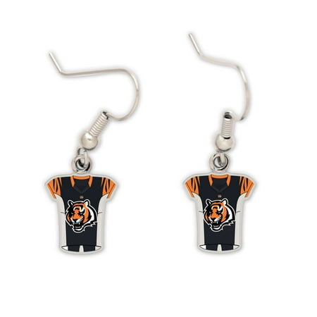 Cincinnati Bengals Jersey Earrings Cincinnati Bengals Jersey Earrings
