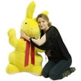 thumbnail image 3 of American Made Giant Stuffed Yellow Bunny Soft 42 Inch Big Plush Rabbit, 3 of 9