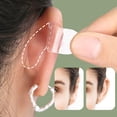 thumbnail image 3 of Cinta Autoadhesiva para Las Orejas Hugtrwg Corrector Flexibles Soportes Grandes 60 Uds, 3 of 9