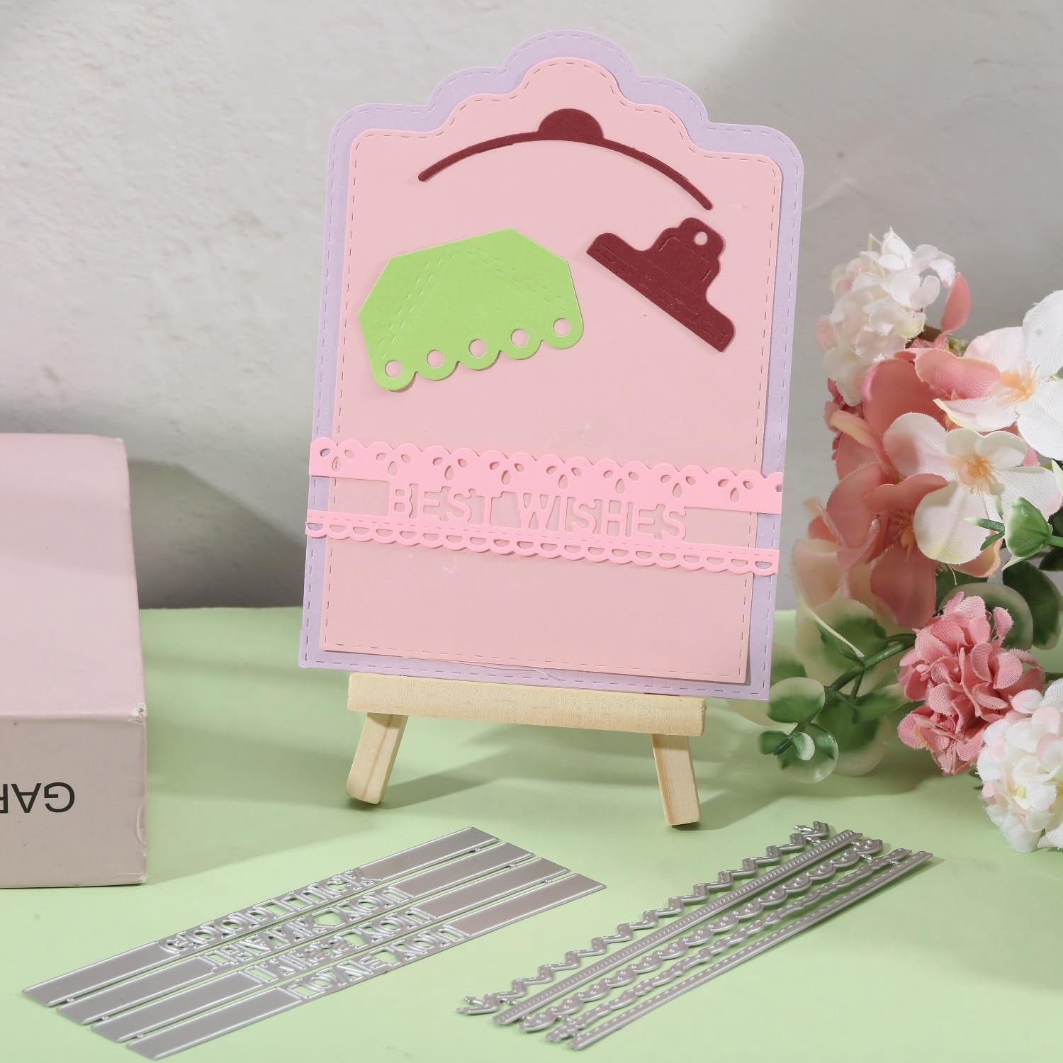 Blessing Words Metal Cutting Dies for DIY Scrapbooking Holiday ...