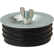 1PK Jones Stephens 4 In. IPS Galvanized Steel Sewer and Drain Test Plug
