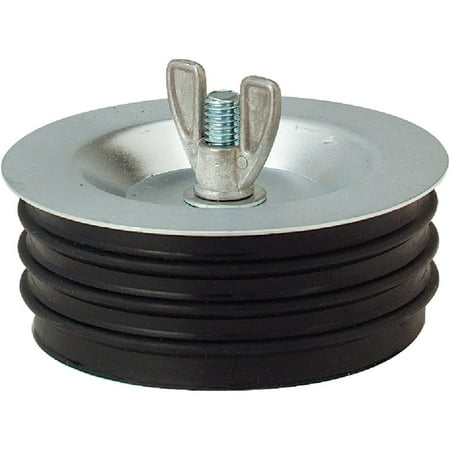 1PK Jones Stephens 4 In. IPS Galvanized Steel Sewer and Drain Test Plug