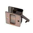 thumbnail image 2 of Idh by St. Simons 25410-08A Solid Brass Pocket Passage Pull, Antique Copper, 2 of 2
