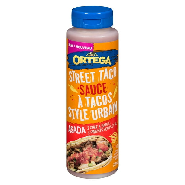 Ortega Street Taco Sauce Asada. Thick & Smooth formula and unique, easy