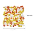 thumbnail image 2 of OULII Floor Tiles Mosaic Tile Irregular Yellow-White 1 Set for Home Improvement, 2 of 5