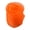 Orange, variant on Square Scarf 1950s Vintage Design Kerchief Decorative Hair Tie Neck Decoration Headwrap Lightweight Sheer Fabric