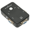 thumbnail image 1 of Interruptor KVM, ABS multipósito USB 2.0 KVM Switch Enchufe y Reproducción para 2000, 1 of 7